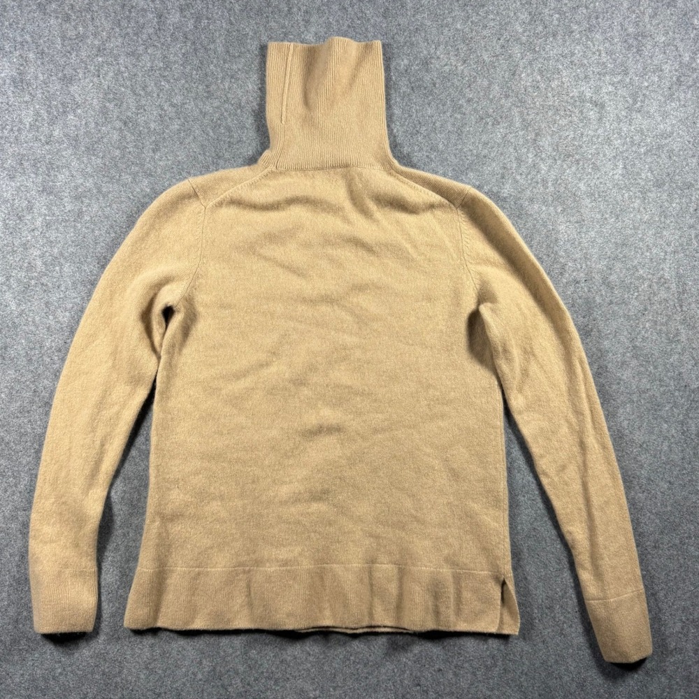 Neiman‎ Marcus Cashmere Collection Turtleneck Sweater Camel Tan Womens Medium